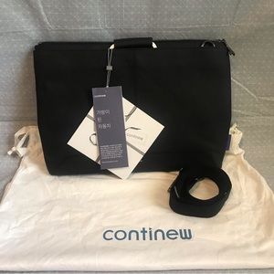 NWT Continew Airman Briefcase in Black